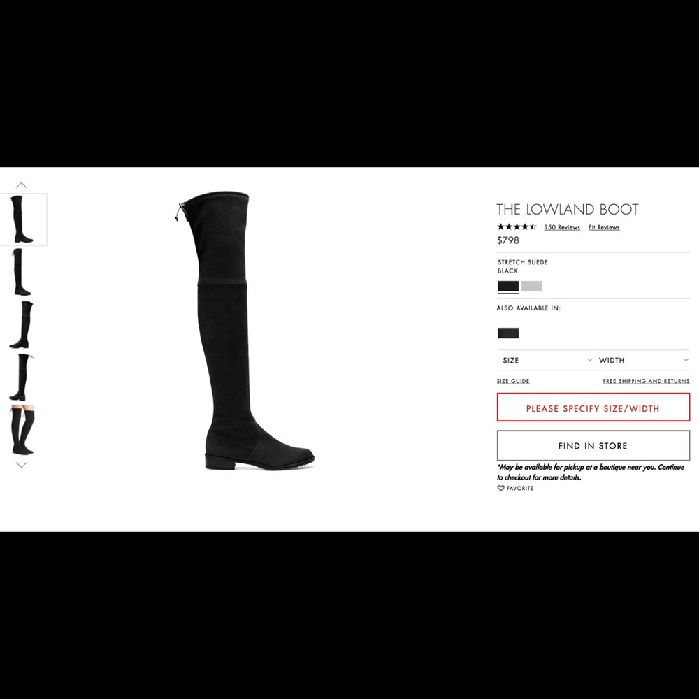 Stuart Weitzman boots. ONLY WORE ONCE